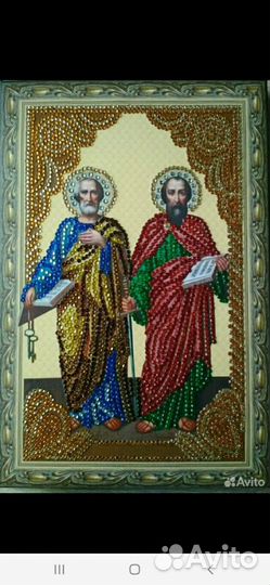 Икона апостолы Петр и Павел ;Надежда Вера Любовь