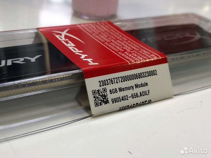 Ddr3 8GB 1600mhz HyperX Fury память для компьютера