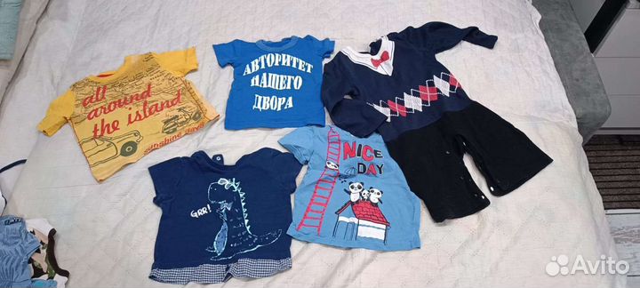 Очень большой пакет одежды и обуви 6мес-1 год