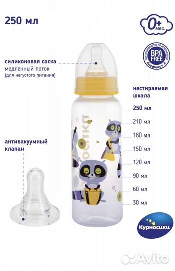 Бутылочка для кормления