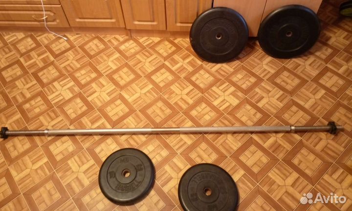 Штанга гриф блины