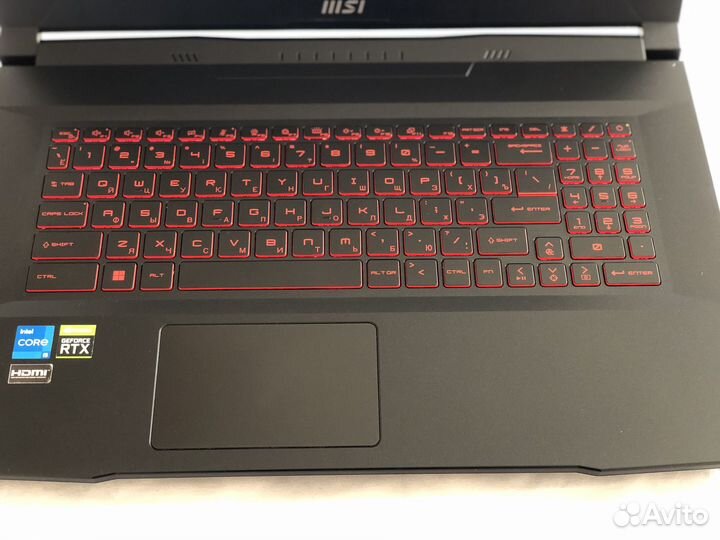 Мощнейший ноутбук Msi i5 12450H RTX 3050 Как новый
