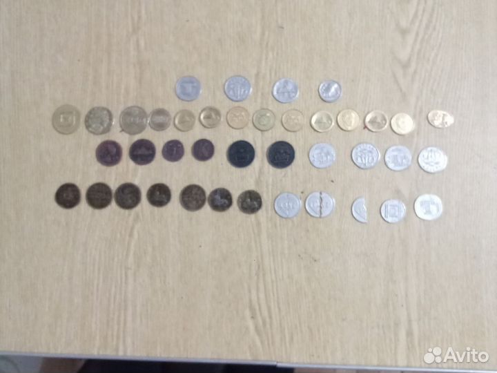 Монеты магнит А4