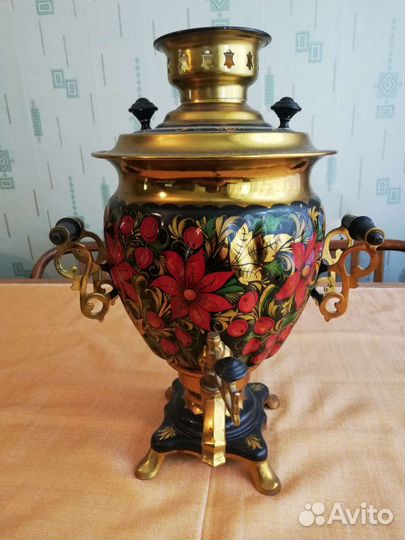 Самовар электрический расписной