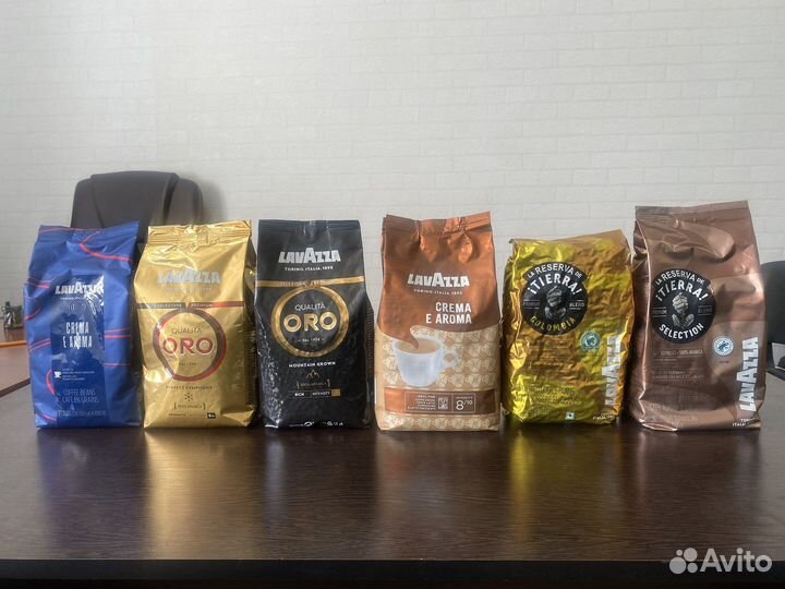 Кофе В зернах lavazza на маркетплейсы