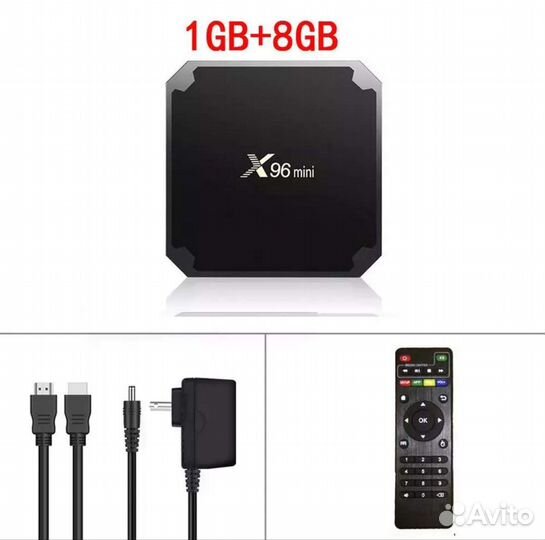 Smart tv приставка x96 mini