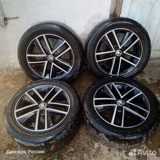 Диски R16 Skoda Rapid, VW Polo