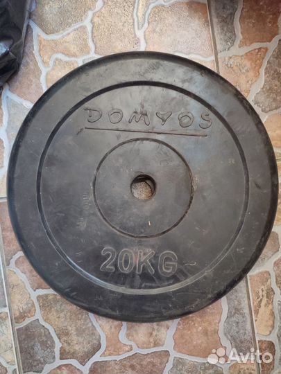 Блины для штанги 20 кг