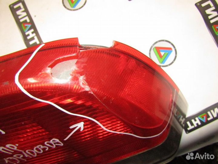 Фонарь задний правый S60 2000-2009