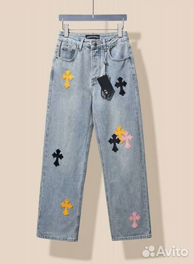 Джинсы женские chrome hearts
