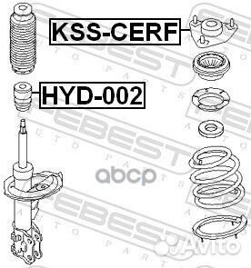Опора переднего амортизатора kss-cerf Febest