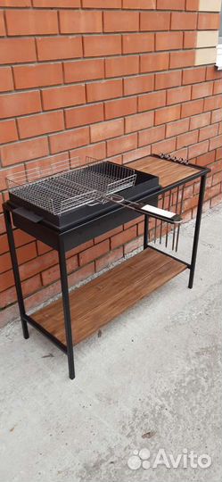 Мангал разборный лофт, 3мм