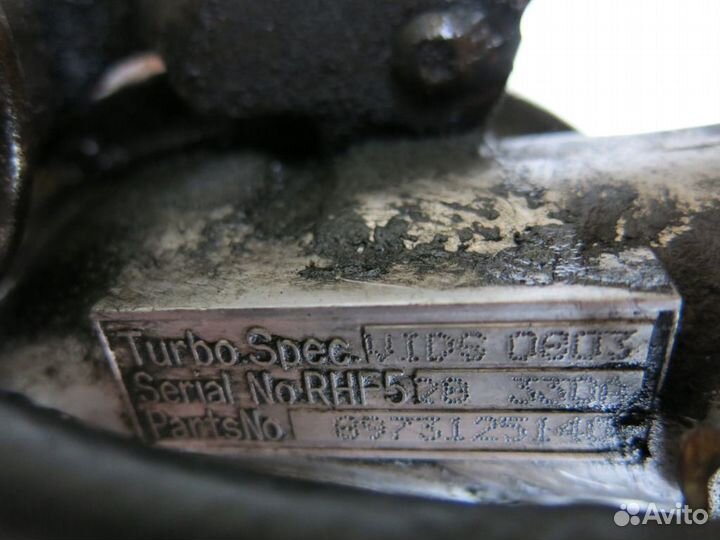 Турбина RHF5 IHI 4jx1 ориг. Isuzu Trooper Трупер