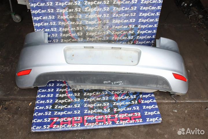 Бампер задний Фольксваген Гольф 6