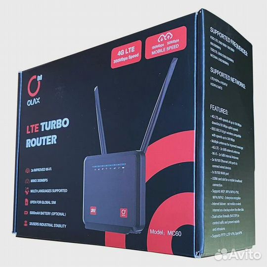 4G Wi-Fi Роутер Olax MC60 c АКБ 5000
