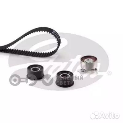 Gates K015408XS Ремень грм 169 зуб. + 2 роликаopel