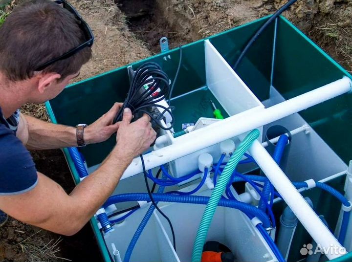 Автономная канализация. Монтаж септика под ключ