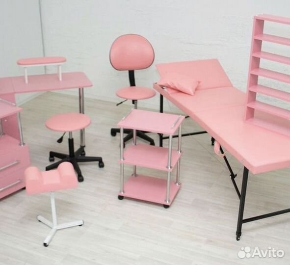 Кушетка-стол для работы лашмейкера новый