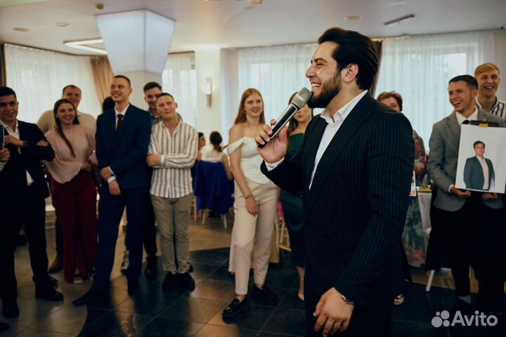 Ведущий + DJ, тамада, шоумен