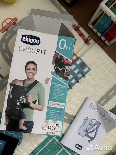 Слинг easy fit chicco