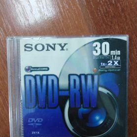 Диск Sony mini DVD-RW 1,4Gb 40 min