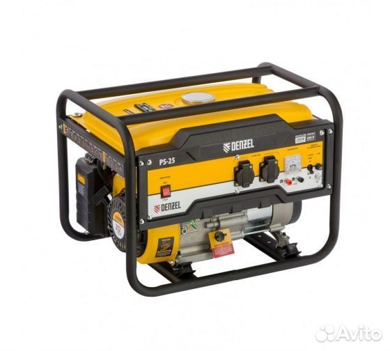 Генератор бензиновый PS 25, 2,5 кВт, 230В, 15л