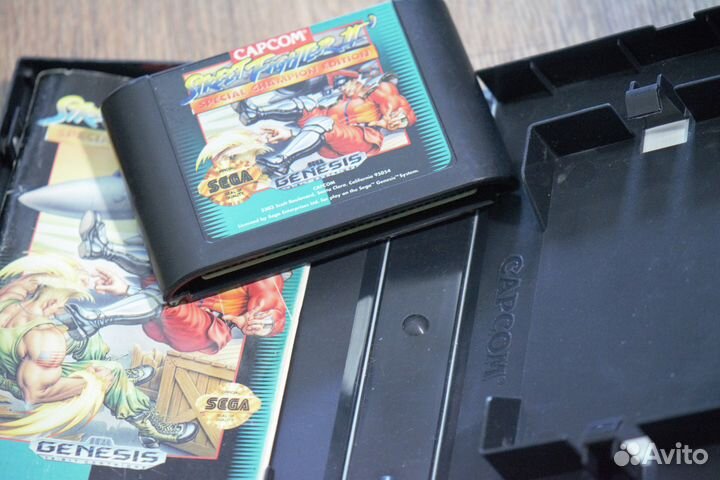 Лицензионная игра Street Fighter STE Sega Genesis