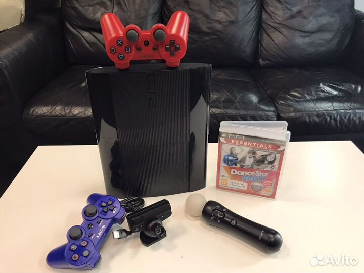 Sony playstation 3 Комплект Just dance + Игры