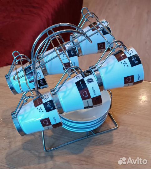 Набор кофейный сервиз