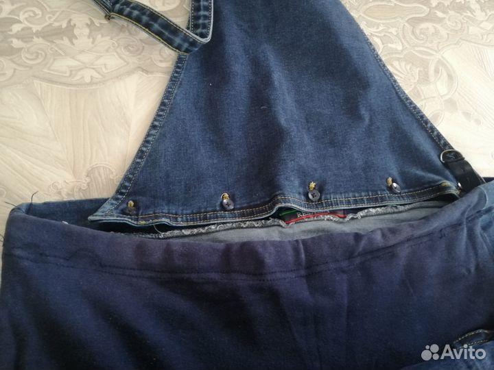 Продам джинсы и комбенезон для беременных