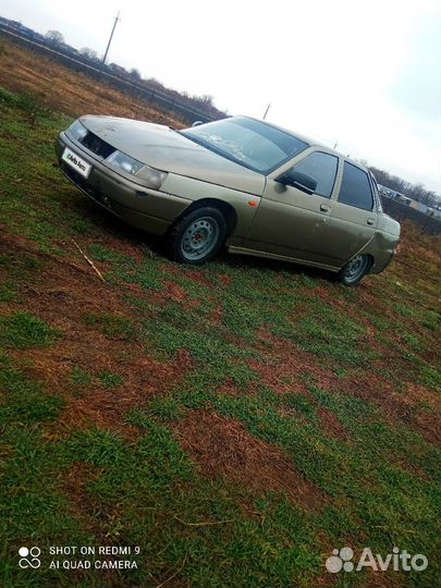 ВАЗ 2110 1.5 МТ, 1999, битый, 158 448 км