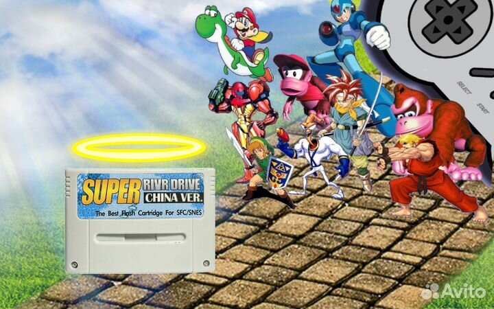 Флеш картридж для Super Famicom / snes