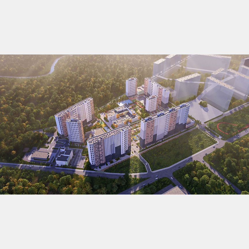 2-к. квартира, 54 м², 3/25 эт.