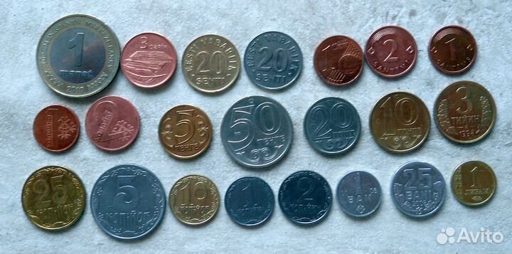 Набор монет бывшего СССР