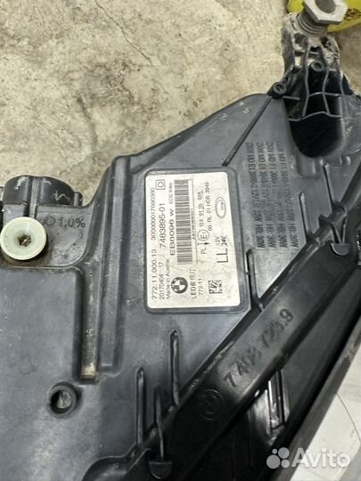 Led фары на bmw G 11-12 7 ser