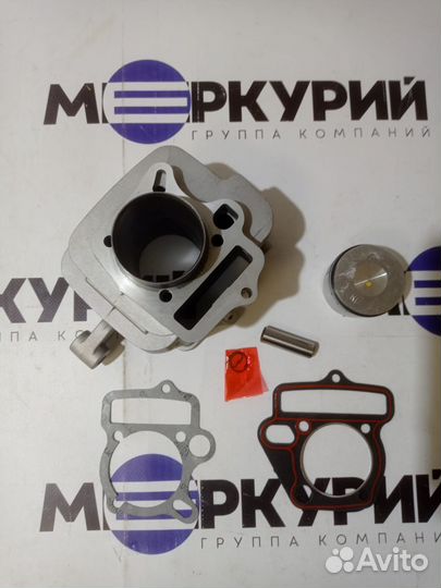 Поршневая в сборе Альфа 52,4мм (125см3) С ухом