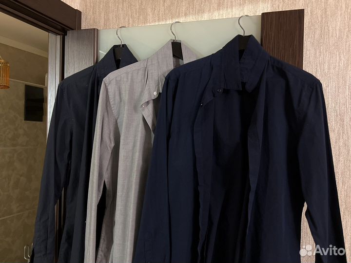 Рубашки мужские H&M