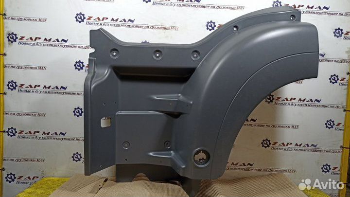 Корпус подножки левый Man Tga Tgs
