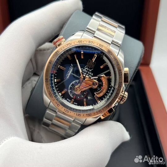 Часы Tag Heuer Grand Carrera gold