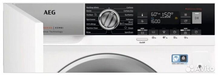 Стирально-сушильная машина AEG L8WBE68SI