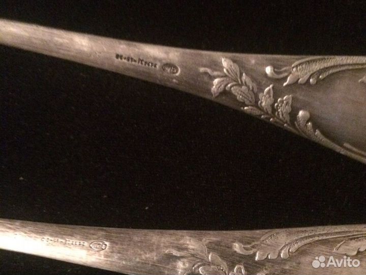 Ложка мельхиор столовая