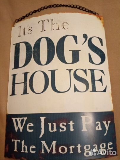 Постер жестяной