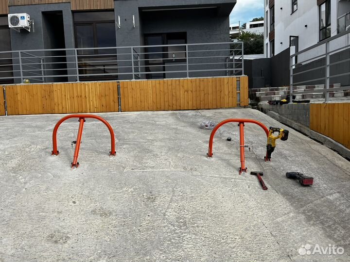 Парковочный барьер. лягушка