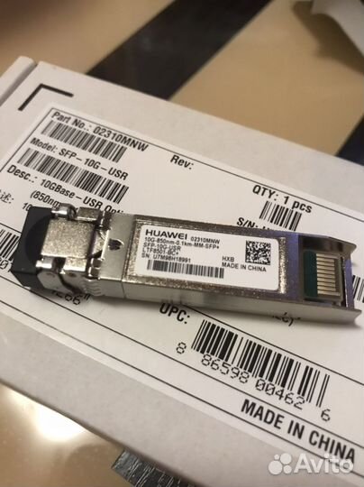 Трансивер оптический Huawei SFP-10G-USR