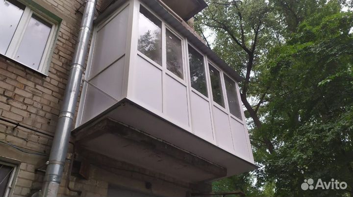 Балкон пвх под ключ