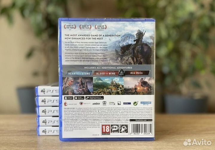 Игра Ведьмак 3 PS5