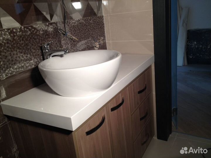 Столешница в ванную