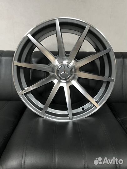 Диски на Мерседес S class AMG R20 разноширокие