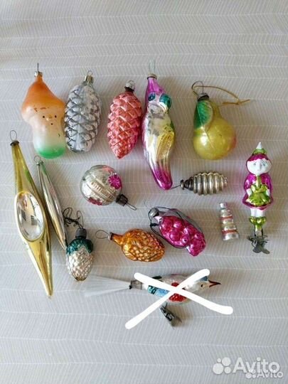 Елочные игрушки ссср,ГДР