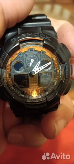 Часы casio g shock ga 100